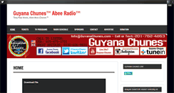 Desktop Screenshot of guyanachunes.com